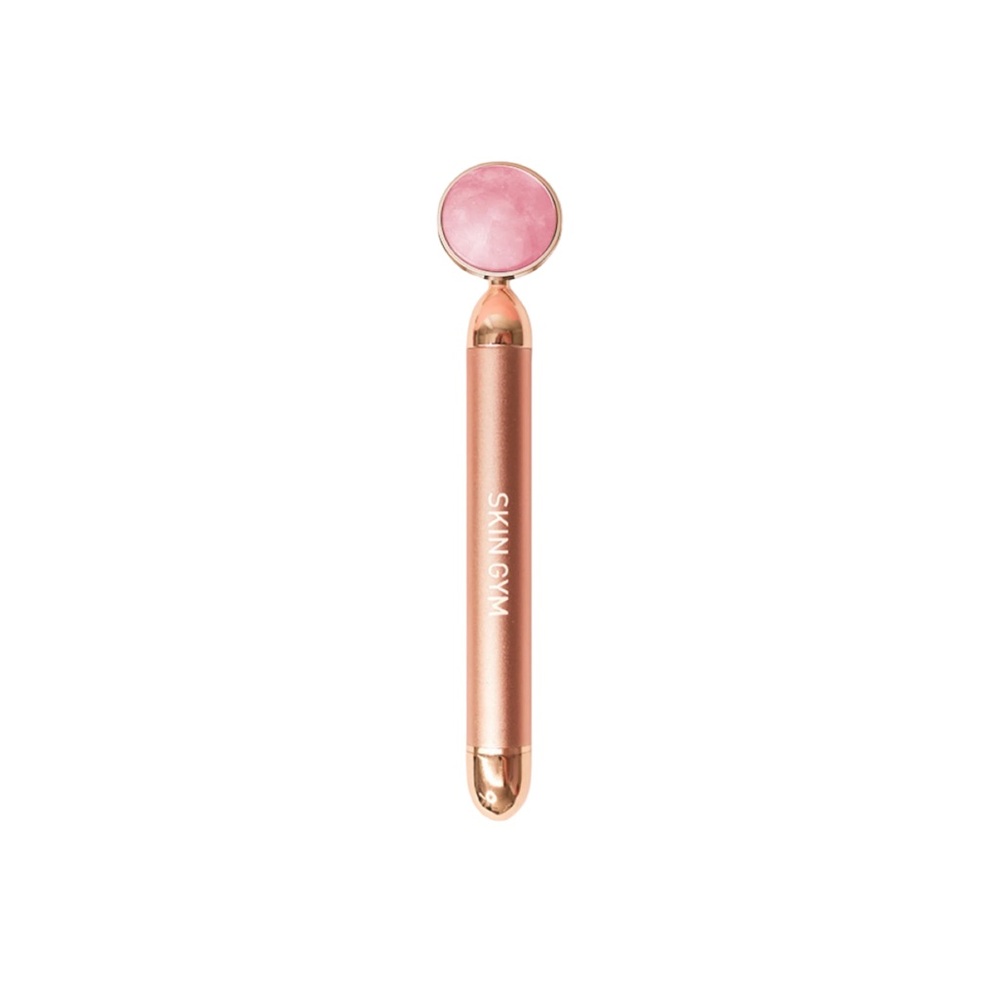 SKIN GYM Rose Quartz REVATI Vibrating Beauty Tool
